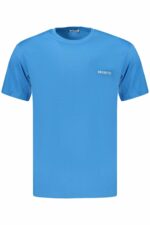 BIKKEMBERGS MEN'S SHORT-SLEEVED T-SHIRT, BLUE