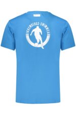 BIKKEMBERGS MEN'S SHORT-SLEEVED T-SHIRT, BLUE - Image 2