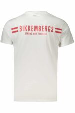 BIKKEMBERGS MEN'S SHORT-SLEEVE T-SHIRT WHITE - Image 2