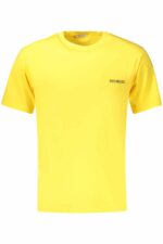 BIKKEMBERGS MEN'S SHORT-SLEEVED T-SHIRT YELLOW