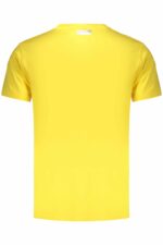 BIKKEMBERGS MEN'S SHORT-SLEEVED T-SHIRT YELLOW - Image 2
