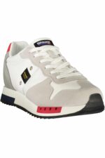 BLAUER MEN'S WHITE SPORTS SHOES - Image 2