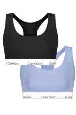 CALVIN KLEIN WOMEN'S BLUE BRALETTE