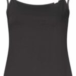 CALVIN KLEIN WOMEN'S BLACK TANK TOP