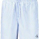 CALVIN KLEIN MEN'S BLUE BOTTOM SWIMSUIT
