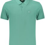 CALVIN KLEIN MEN'S SHORT-SLEEVE POLO SHIRT GREEN