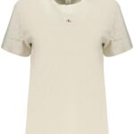 CALVIN KLEIN WOMEN'S SHORT-SLEEVE T-SHIRT GREY