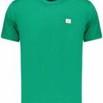CALVIN KLEIN MEN'S SHORT-SLEEVED T-SHIRT GREEN