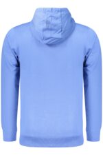 COVERI MOVING MEN'S BLUE ZIP-UP SWEATSHIRT - Image 2