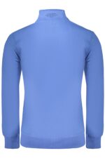COVERI MOVING MEN'S BLUE ZIP-UP SWEATSHIRT - Image 2