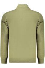 COVERI MOVING MEN'S ZIP-UP SWEATSHIRT GREEN - Image 2