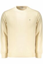 COVERI MOVING MEN'S ZIP-LESS SWEATSHIRT, BEIGE