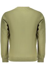 COVERI MOVING MEN'S ZIP-LESS SWEATSHIRT GREEN - Image 2