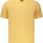 COVERI MOVING MEN'S SHORT-SLEEVE POLO SHIRT ORANGE