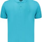 COVERI MOVING MEN'S SHORT-SLEEVE POLO SHIRT, BLUE