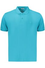COVERI MOVING MEN'S SHORT-SLEEVE POLO SHIRT, BLUE