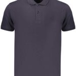 COVERI MOVING MEN'S SHORT-SLEEVE POLO SHIRT, BLUE
