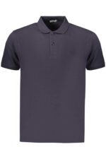 COVERI MOVING MEN'S SHORT-SLEEVE POLO SHIRT, BLUE