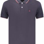 COVERI MOVING MEN'S SHORT-SLEEVE POLO SHIRT, BLUE