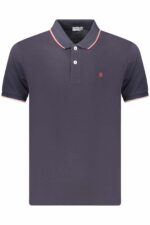 COVERI MOVING MEN'S SHORT-SLEEVE POLO SHIRT, BLUE