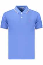 COVERI MOVING MEN'S SHORT-SLEEVE POLO SHIRT, BLUE