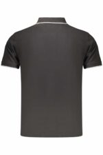 COVERI MOVING MEN'S SHORT-SLEEVE POLO SHIRT BLACK - Image 2