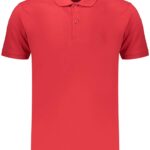 COVERI MOVING MEN'S SHORT-SLEEVE POLO SHIRT, RED