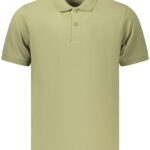 COVERI MOVING MEN'S SHORT-SLEEVE POLO SHIRT, GREEN
