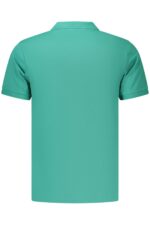 COVERI MOVING MEN'S SHORT-SLEEVE POLO SHIRT, GREEN - Image 2