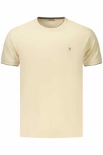 COVERI MOVING MEN'S SHORT-SLEEVE T-SHIRT, BEIGE