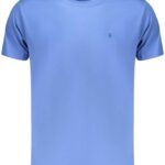 COVERI MOVING MEN'S SHORT-SLEEVE T-SHIRT, BLUE