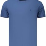 COVERI MOVING MEN'S SHORT-SLEEVE T-SHIRT, BLUE