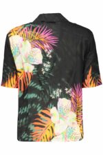 DESIGUAL WOMEN'S SHORT-SLEEVED SHIRT BLACK - Image 2