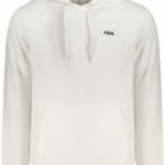 FILA MEN'S WHITE ZIP-UP SWEATSHIRT