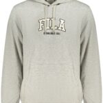 FILA MEN'S GRAY ZIP-UP SWEATSHIRT