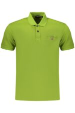 NAPAPIJRI MEN'S SHORT-SLEEVE POLO SHIRT, GREEN