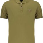 NAPAPIJRI MEN'S SHORT-SLEEVE POLO SHIRT, GREEN