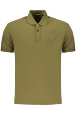 NAPAPIJRI MEN'S SHORT-SLEEVE POLO SHIRT, GREEN