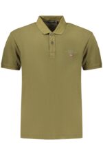 NAPAPIJRI MEN'S SHORT-SLEEVE POLO SHIRT, GREEN