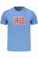 NAPAPIJRI MEN'S SHORT-SLEEVED T-SHIRT, BLUE