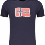 NAPAPIJRI MEN'S SHORT-SLEEVED T-SHIRT, BLUE