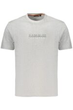 NAPAPIJRI MEN'S SHORT-SLEEVE T-SHIRT GREY