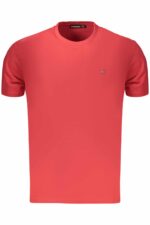 NAPAPIJRI MEN'S SHORT-SLEEVED T-SHIRT, RED