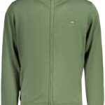 NORWAY 1963 MEN'S GREEN CARDIGAN