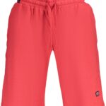NORWAY 1963 MEN'S RED BERMUDA SHORTS