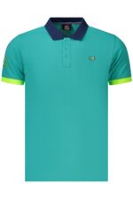 NORWAY 1963 MEN'S SHORT-SLEEVED POLO SHIRT, BLUE