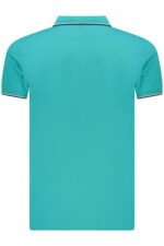 NORWAY 1963 MEN'S SHORT-SLEEVED POLO SHIRT, BLUE - Image 2