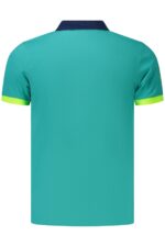 NORWAY 1963 MEN'S SHORT-SLEEVED POLO SHIRT, BLUE - Image 2