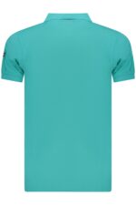 NORWAY 1963 MEN'S SHORT-SLEEVED POLO SHIRT, BLUE - Image 2