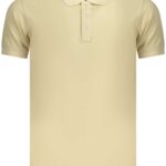 NORWAY 1963 MEN'S SHORT-SLEEVE POLO SHIRT, BEIGE
